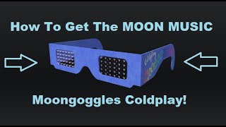 How To Get MOON MUSIC Moongoggles Coldplay UGC  Really Easy Obby  Roblox [upl. by Ecinahs]