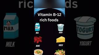 Vitamin B12 rich Natural Foods natural food vitaminb12 healthyfood shorts youtubeshorts [upl. by Liahus]