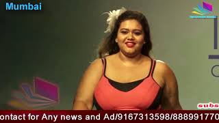 ZARINE KHAN WALKS ON RAMP AT PLUS SIZE FASHION SHOW  BOLLYWOOD DANGAL [upl. by Dira465]