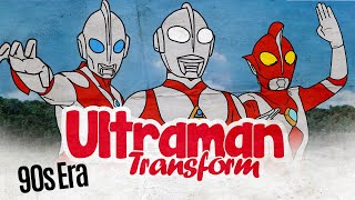 Transformasi Ultraman 90an Great Powered dan Zearth [upl. by Arraic]