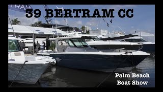 2021 39 Bertram CC Palm Beach Boat Show [upl. by Utta]