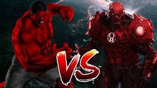 Atrocitus VS Red Hulk  Who Wins [upl. by Neomah]