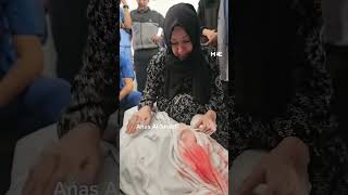 Wife of director of besieged north Gaza hospital mourns son killed by Israeli forces [upl. by Connelley]