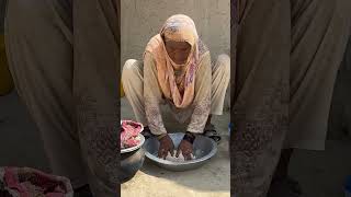 Bread Roti Making in Traditional Tandoor by an Old Woman in the Village [upl. by Strickman]