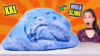 VOOR T EERST MEGA WOLK SLIJM MAKEN  Slime Sunday [upl. by Nailliw]