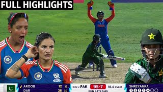 India W v Pakistan W Highlights  ICC Womens T20 World Cup Highlights  IND W vs PAK W Highlights [upl. by Silber]