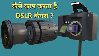 How Does DSLR Camera Works   3D Animation [upl. by Raimundo866]