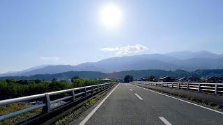 Yamanashi Drive Kai City to Kobuchizawa JAPAN  Relaxing Japanese Scenery 4K Slow TV Road Trip [upl. by Nevear862]