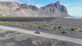 Jokulsarlon Iceland Islandia Glacier Stokknes Vestrahorn Road 1 Drone and Insta 360 [upl. by Tobias]