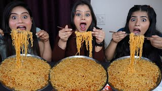 3x Super Spicy Korean Noodles Challenge  Worlds Spiciest Korean Noodles Competition Food Challenge [upl. by Unhsiv70]