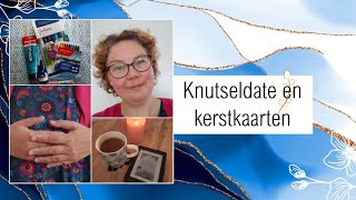 Knutseldate kerstkaarten en journalen  weekvlog [upl. by Cavit]