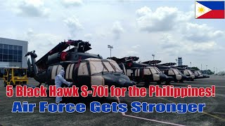 5 Black Hawk S70i for the Philippines Air Force Gets Stronger [upl. by Eixela]