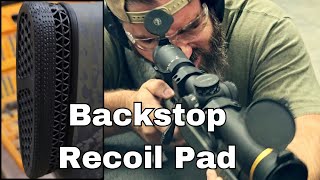 Backstop Recoil Pad for HARD Hitting Rifles Must or Bust [upl. by Sisto]