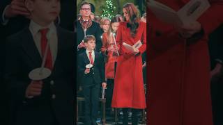 Prince William Princess Charlotte Princes George amp Louis joined Catherine Christmas Carol Service [upl. by Notanhoj]