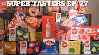 Super Tasters Podcast Ep 27  Eating 23 Foreign Kit Kats from Japan [upl. by Wakeen]