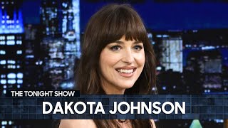 Dakota Johnson on Her Viral 14Hour Sleep Schedule Madame Web and Saturday Night Live [upl. by Ng]