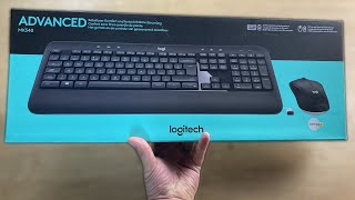 Unboxing Logitech mk540 Advanced Wireless Keyboard and Mouse [upl. by Etteinotna]