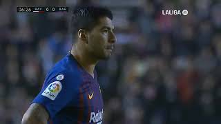 Rayo Vallecano vs Barcelona Jornada 11  03112018 [upl. by Werna]