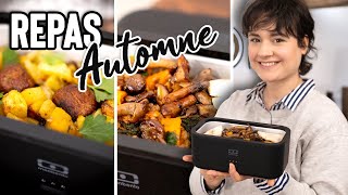 2 repas dautomne à emporter  Vegan amp Sans gluten [upl. by Pawsner552]