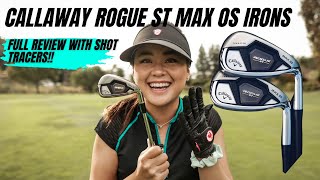 Callaway Rogue ST MAX OS Iron Review  LPGA [upl. by Ecnaret]