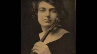 Elgar Salut dAmour  Isolde Menges violin [upl. by Enohpesrep]