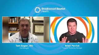 Brookwood Baptist Health  Dr Tom Eagan talks Vein Services [upl. by Enymzaj]