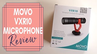 MOVO VXR10 Microphone Review [upl. by Ainegue996]