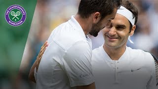 Roger Federer v Marin Cilic highlights  Wimbledon 2017 final [upl. by Yart]