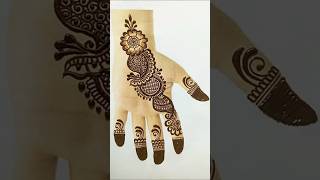 Simple mehndi design trending mehandi youtubeshorts viralvideo [upl. by Chrisman]