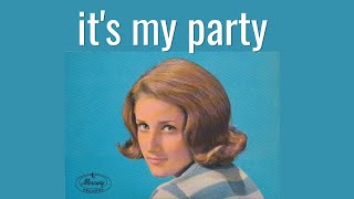 Lesley Gore  Its My Party Lyrics [upl. by Werd]