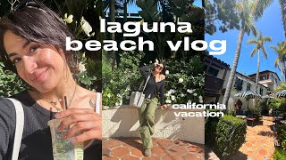 a week off from broadway  vacation in california VLOG  pt 1 laguna beach [upl. by Assisi948]