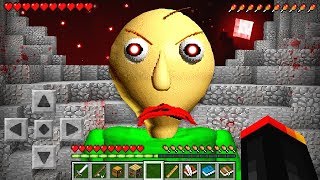 I FOUND BALDIS BASICS in MINECRAFT EXTREMELY CREEPY [upl. by Enad]