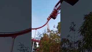 tivoli copenhagen rollercoaster themepark [upl. by Eilzel809]