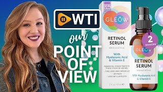 GLEOW Retinol Serum for Face  POV  Would you buy it [upl. by Allemap]