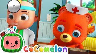 Doctor JJ and Nurse Bear  Animal Time  CoComelon Nursery Rhymes amp Kids Songs [upl. by Menedez]