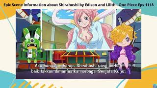 Epic Scene Information about Shirahoshi by Edison and Lilith  One Piece Eps 1118 [upl. by Luciana]