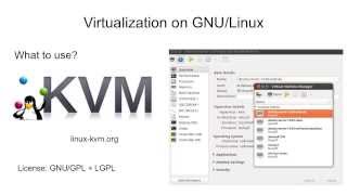 Virtualization on GNULinux KVM Ubuntu [upl. by Etnoel]