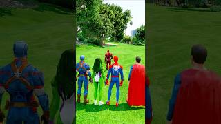 GTA V  IRON MAN SAVING AVENGERS 🤯 shorts gta5 [upl. by Enyar]