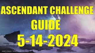 Destiny 2  Ascendant Challenge Guide and Location 5142024 [upl. by Yromas]