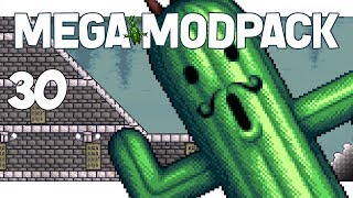 Terraria  30 DINOSAURS Mega Modpack Lets Play [upl. by Limhaj]