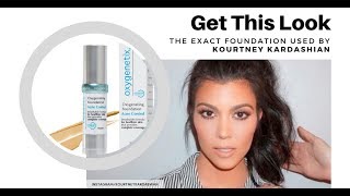 The Exact Foundation Used by Kourtney Kardashian [upl. by Aerdnaed]