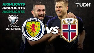 Escocia vs Noruega  HIGHLIGHTS  UEFA Qualifiers 2023  TUDN [upl. by Rind]