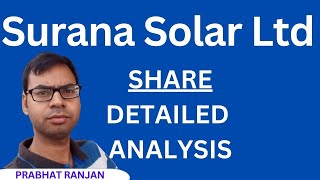 Surana Solar Share Analysis  Surana Solar Share Latest News  Surana Solar Share News [upl. by Bordie]