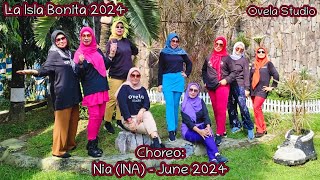 La Isla Bonita Line Dance  Aster Class  ChoreoNia INA  June 2024 [upl. by Ainat]