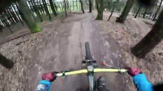 Bikepark Beerfelden 2016  yellow viper gopro session [upl. by Ahsilaf]