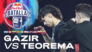 GAZIR vs TEOREMA  Octavos  Red Bull Batalla Internacional 2022 [upl. by Luce]