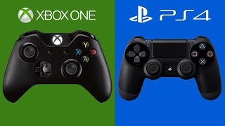 Playstation 4 x XBOX ONE Os controles e suas diferenças [upl. by Silisav]