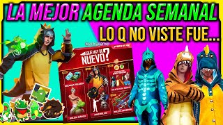 la MEJOR Nueva Agenda Semanal de Free Fire latam Emote Bandera a 9 diamantes Dino Ruleta dela suerte [upl. by Richman48]