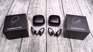 Real vs Fake  Powerbeats Pro vs Powerbeats Pro Clones [upl. by Oecile]