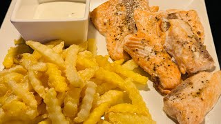 World Famous Norwegian Salmon Fish  Baked Salmon  Salmon Fish Recipe  Easy Dinner Idea [upl. by Garreth]